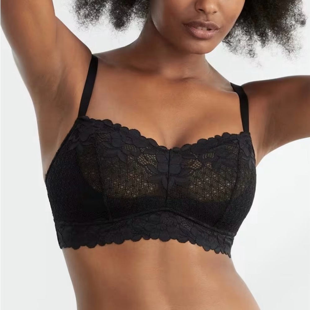 Bare Necessities Black Lace Bra